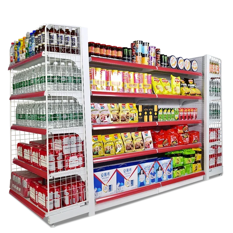 

High Quality Fashion Grocery Store Display Racks /Shelves For General Store Supermarket Shelf Gondola Shelving