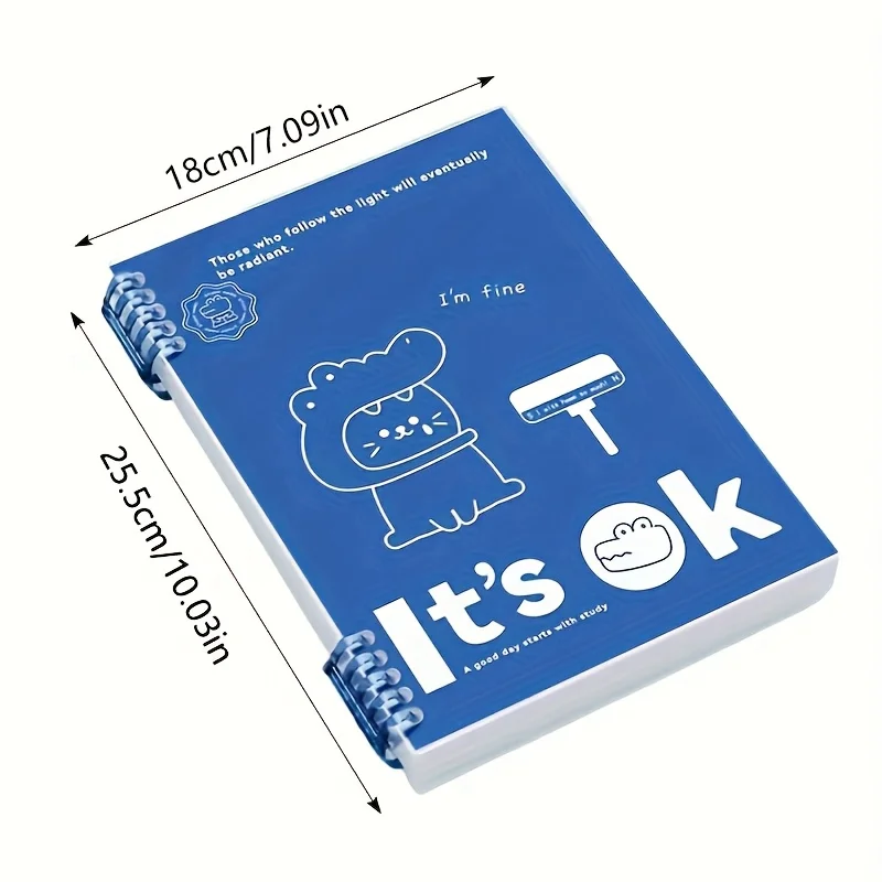 B5 Lined Loose-Leaf Notebooks with Smooth Writing and Waterproof Cover, Ideal