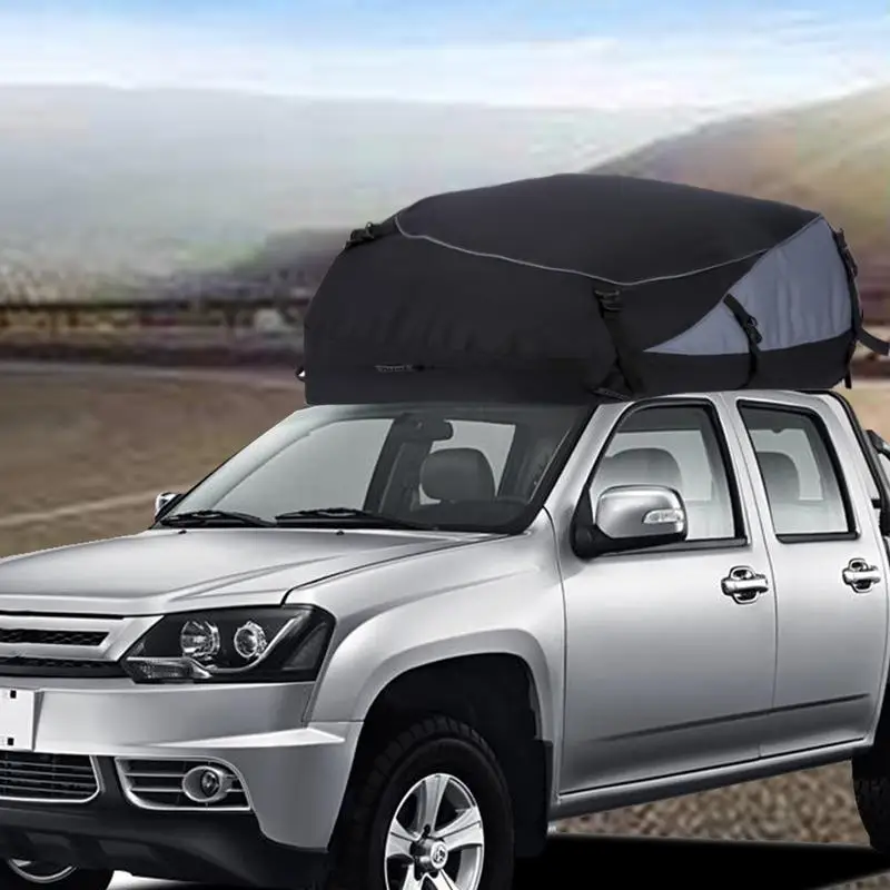 

Rooftop Cargo Carrier Waterproof Cargo Bag Car Roof Cargo Carrier Universal Luggage Bag Storage Cube Bag for Travel Camping