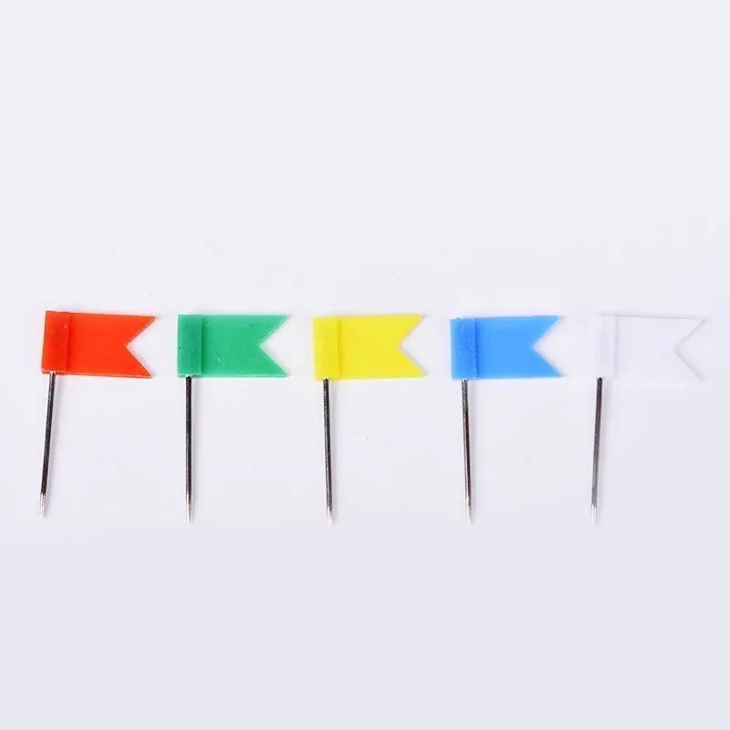 20pcs/set Flag Thumbtack Nail Pushpin Cork Board Map Drawing Tacks for Home Office School Stationery Supplies push pins