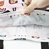 40*70cm Large Hanging Wet Dry Pail Bag Two Zippered Waterproof Wet Clothing Bag Laundry Diaper Nappy Bags Prints Portable Pouch 4