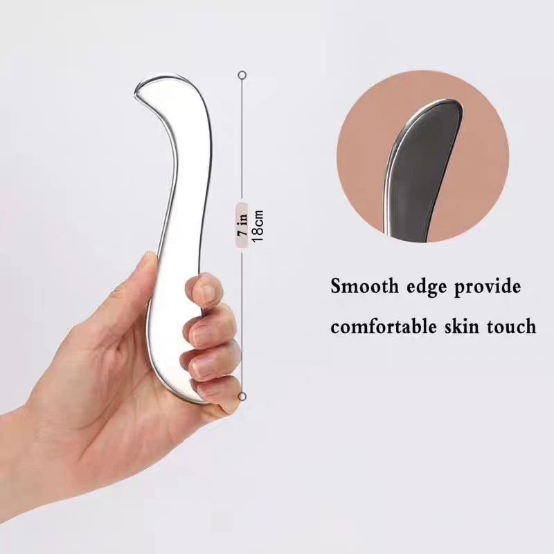 Muscle Fascia Knife Multi-Functional Muscle Release Massage Knife Exercise Scraping Gym Stainless Steel
