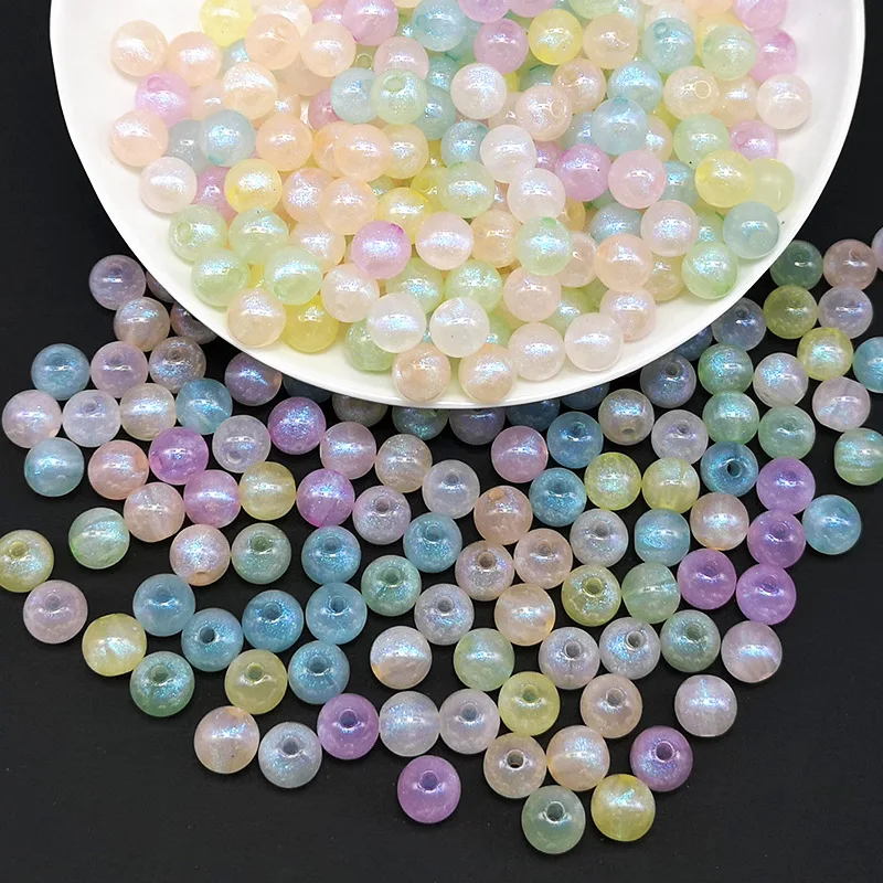 

Acrylic Love Star Pumpkin Beaded Aurora DIY Handmade Jewelry Bracelet Accessories Material Beads