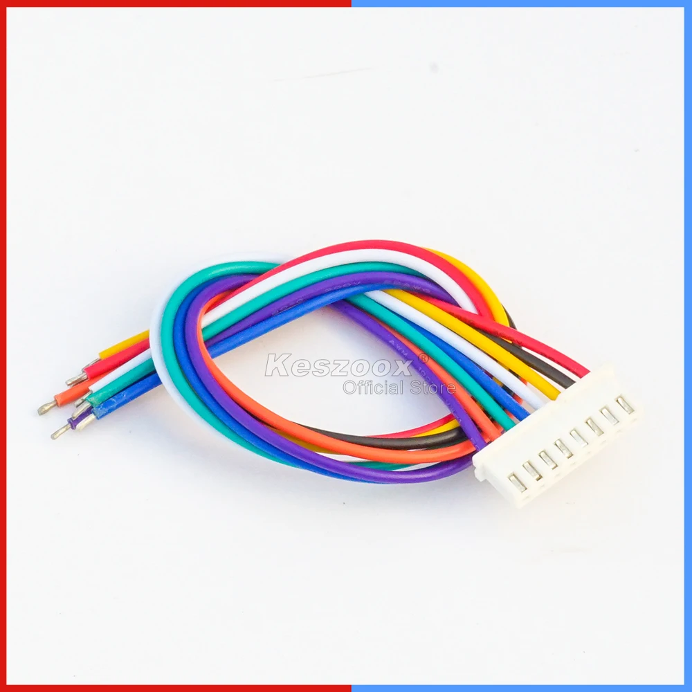 Verlängerung JST 2,5 mm XH2,54 XHP 2/3/4/5/6/7/8/9/10P männlich weiblich Stecker mit 10–100 cm 22AWG-Draht – Detail 5