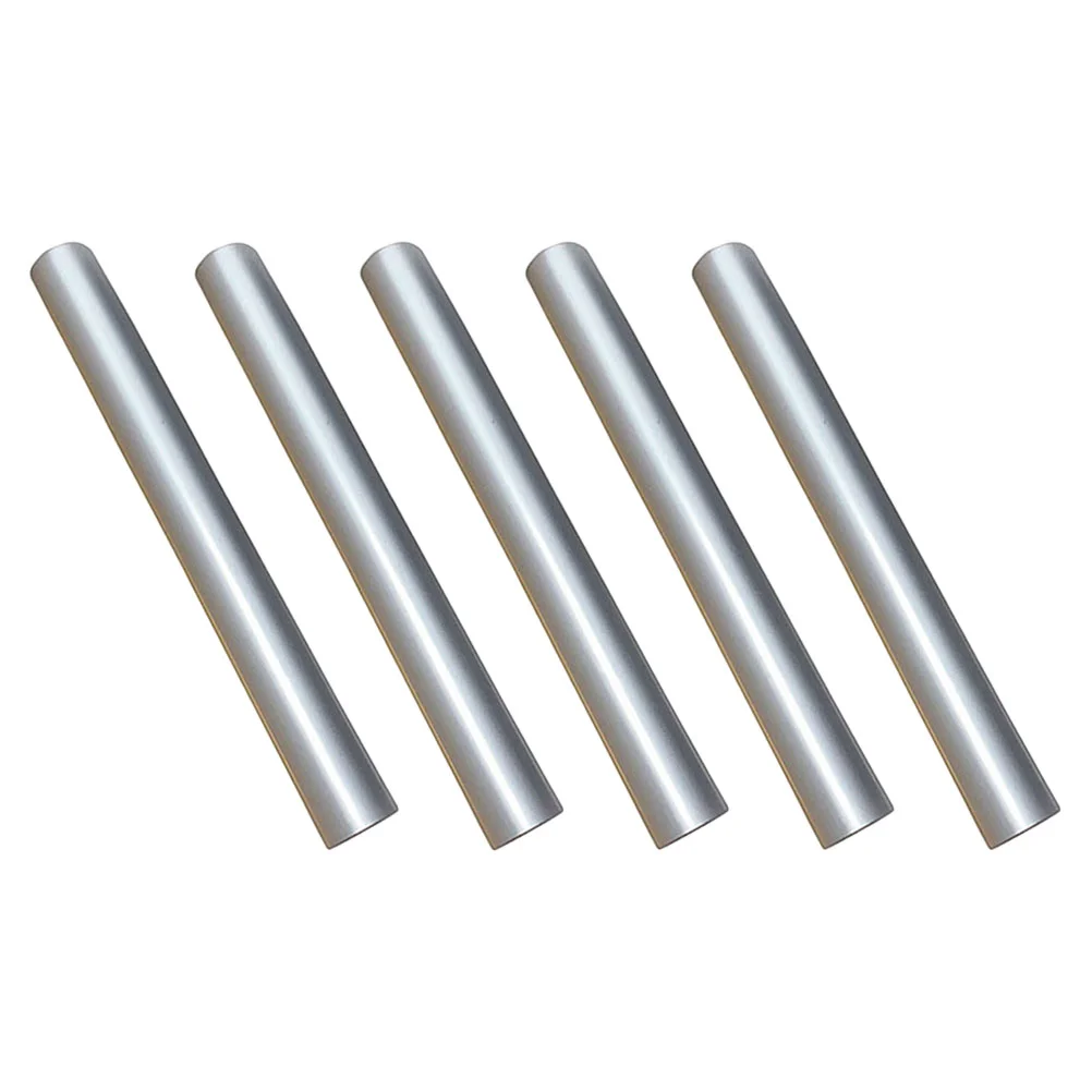5 Pcs Nail Pen Cap Brushes Sealed Manicure Caps Cover Alloy Protection Zinc Decor Lightproof Topper -proof 2