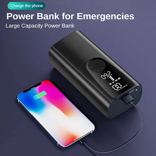8000mAh 휴대용 자동차 공기 압축기 12V 150PSI 전기 무선 타이어 팽창기 펌프, 오토바이 자전거 보트 자동 타이어 공 3