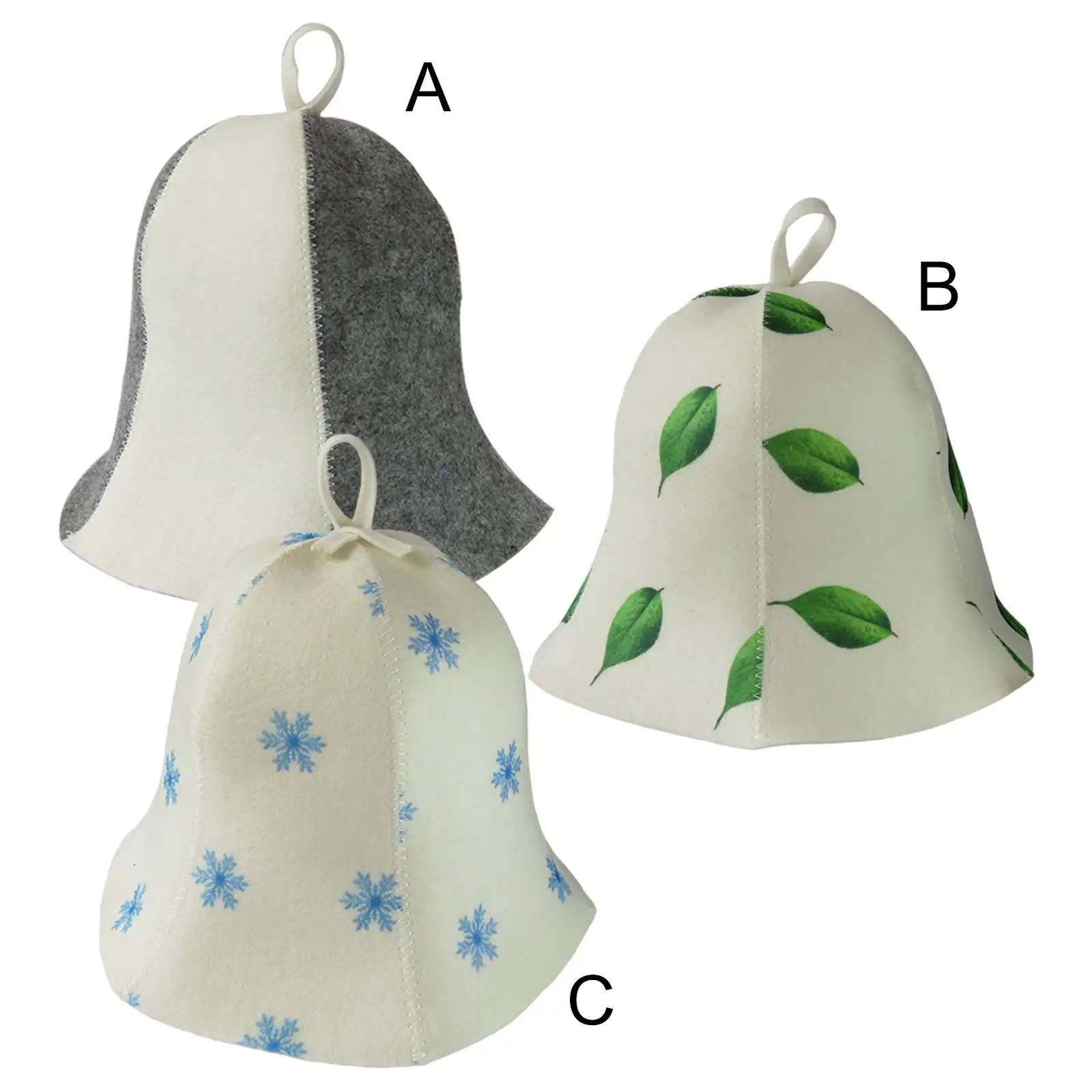 Sauna Hat 1Pc Heat-Resistant Supply Accs Head Protect for Men Women Shower Durable Russian Hat for Sauna Banya Bath House sauna hats