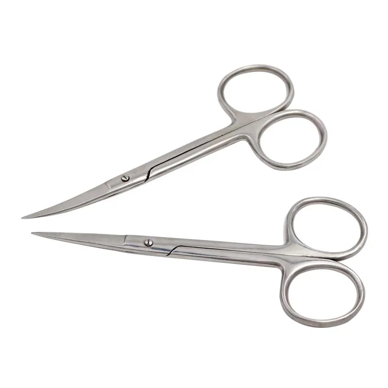1pcDentalSurgicalScissorStraightElbowStainlessSteelScissors