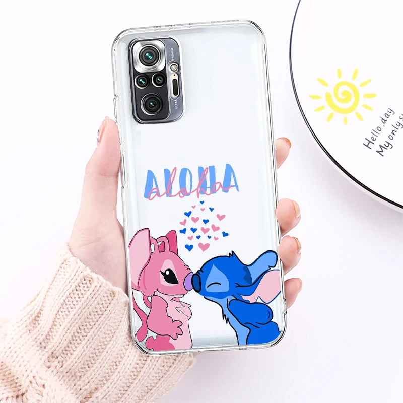 Funda para Xiaomi Mi 11 Lite Oficial de Disney Stitch Azul - Lilo & Stitch