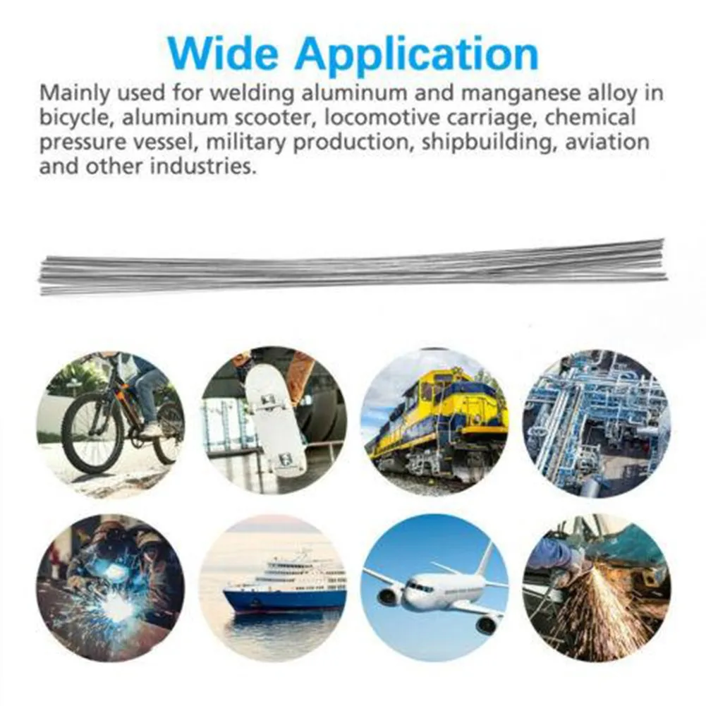 

20Pcs Welding Rods Corrosion Resistance Solution Welding Flux-Cored Rods High Quality Low Temperature Aluminum