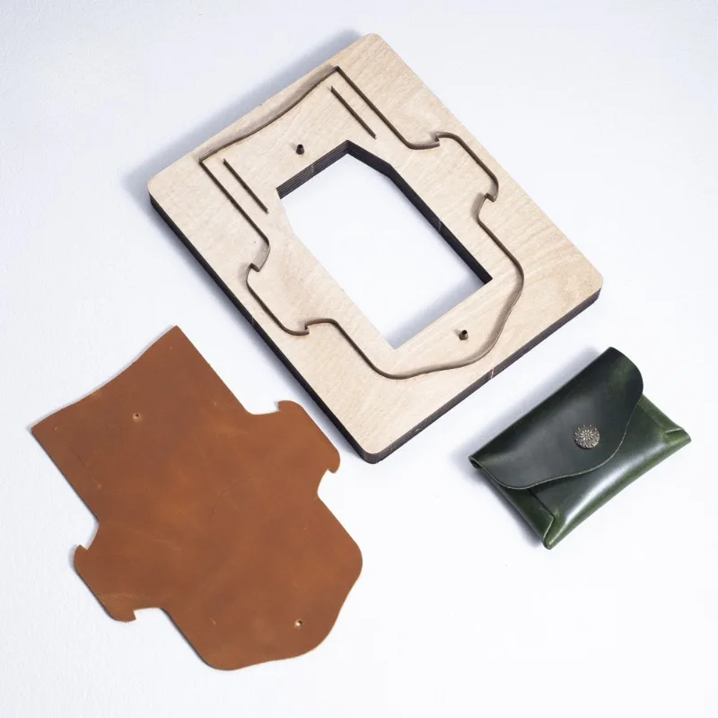 

Шаблон ножа для карточки без швов, острый и прочный инструмент для резки кожи ручной работы «сделай сам», форма подходит для кожаных изделий