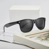 Anti-myopia Astigmatism Glasses With Holes Vision Correction Fatigue Pin Hole Glasses For Men Women Eyesight Improvement Natural 1