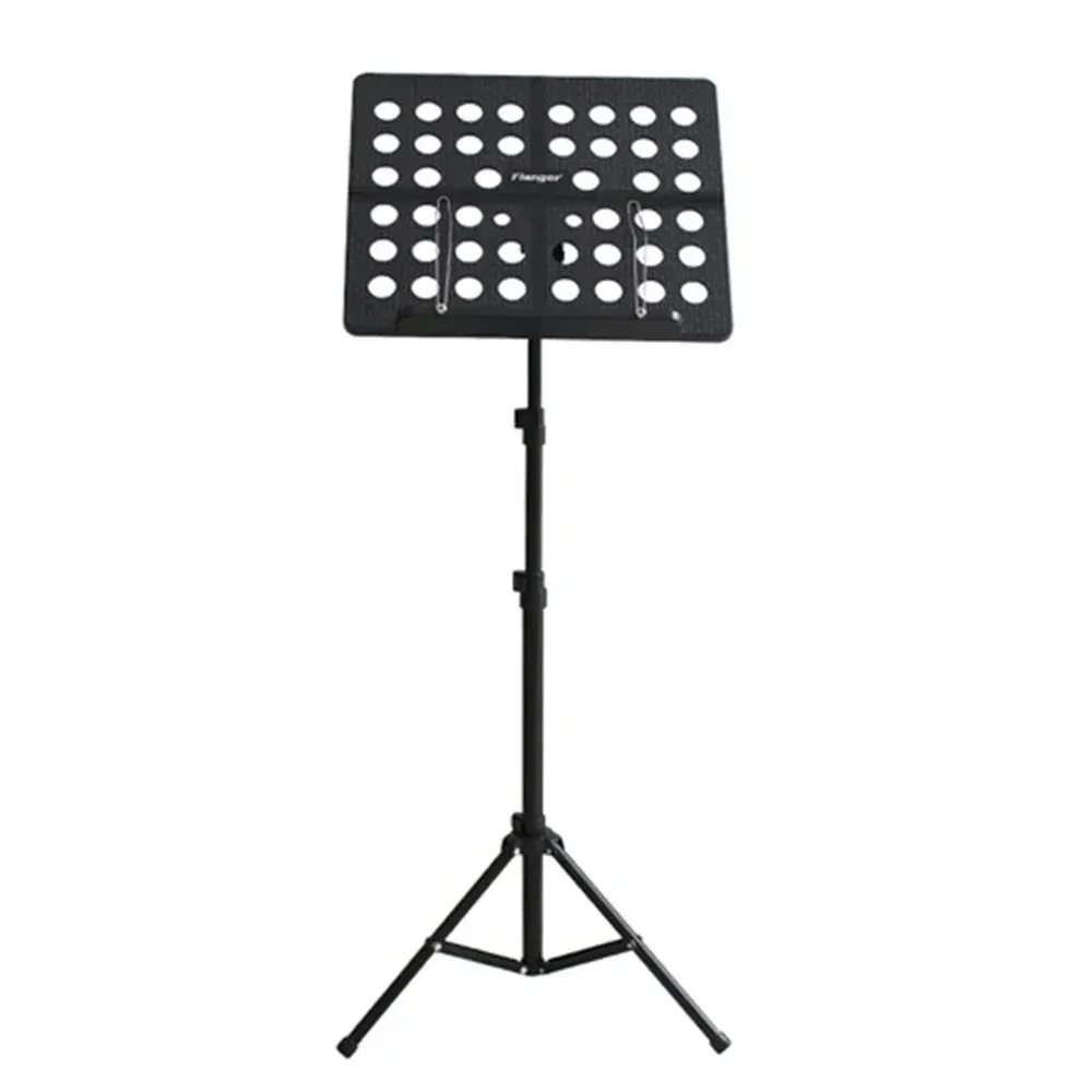Flanger FL-05R Lightweight Foldable Music Stand Tripod Sheet Music Score Holder Retractable Metal for Guitar Violin