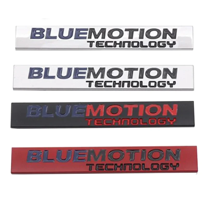 3D Metal Bluemotion Logo Car Grill Badge Trunk Sticker Per Volkswagen Vw Golf 7 6 Polo 5 Passat Bluemotion Emblem Accessori