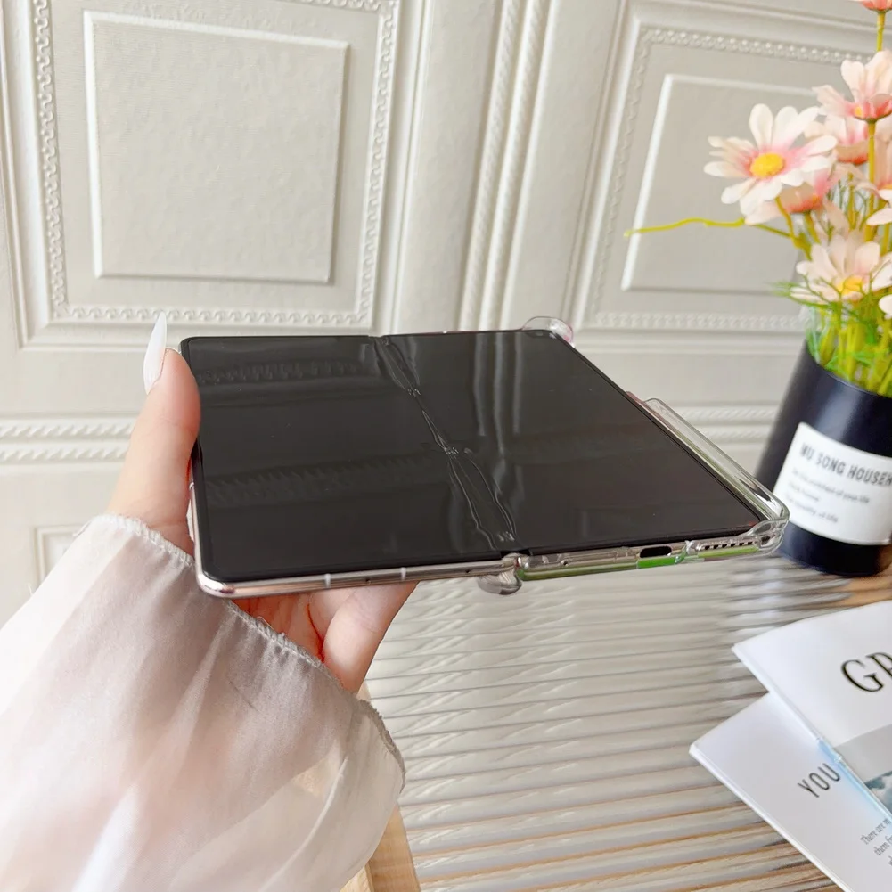 Magnetic Gradient Metal Ring Case With Rotating Stand For Huawei_voghion.com