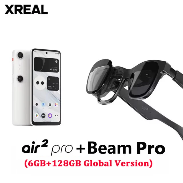 XReal-air 2 Pro Beam Pro,130インチ,1080pビュー,ポータブル XReal-air 2 Pro Beam Pro,130インチ,1080pビュー,ポータブル