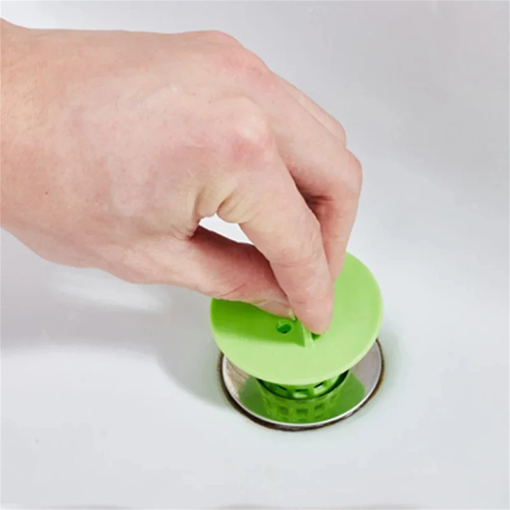Floor Drain Filter Bathroom Water Plug Floor Drain Anti-clogging Plastic Sink Filter Kitchen Silicon Small Mushroom Cylindrical
