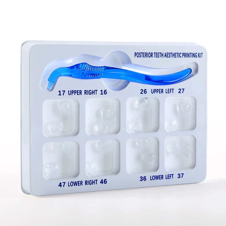 Dental Composite Resin Mold & Spatula Kit - For Anterior Teeth Veneers & Light Cure Restorations 13 thumbnail image