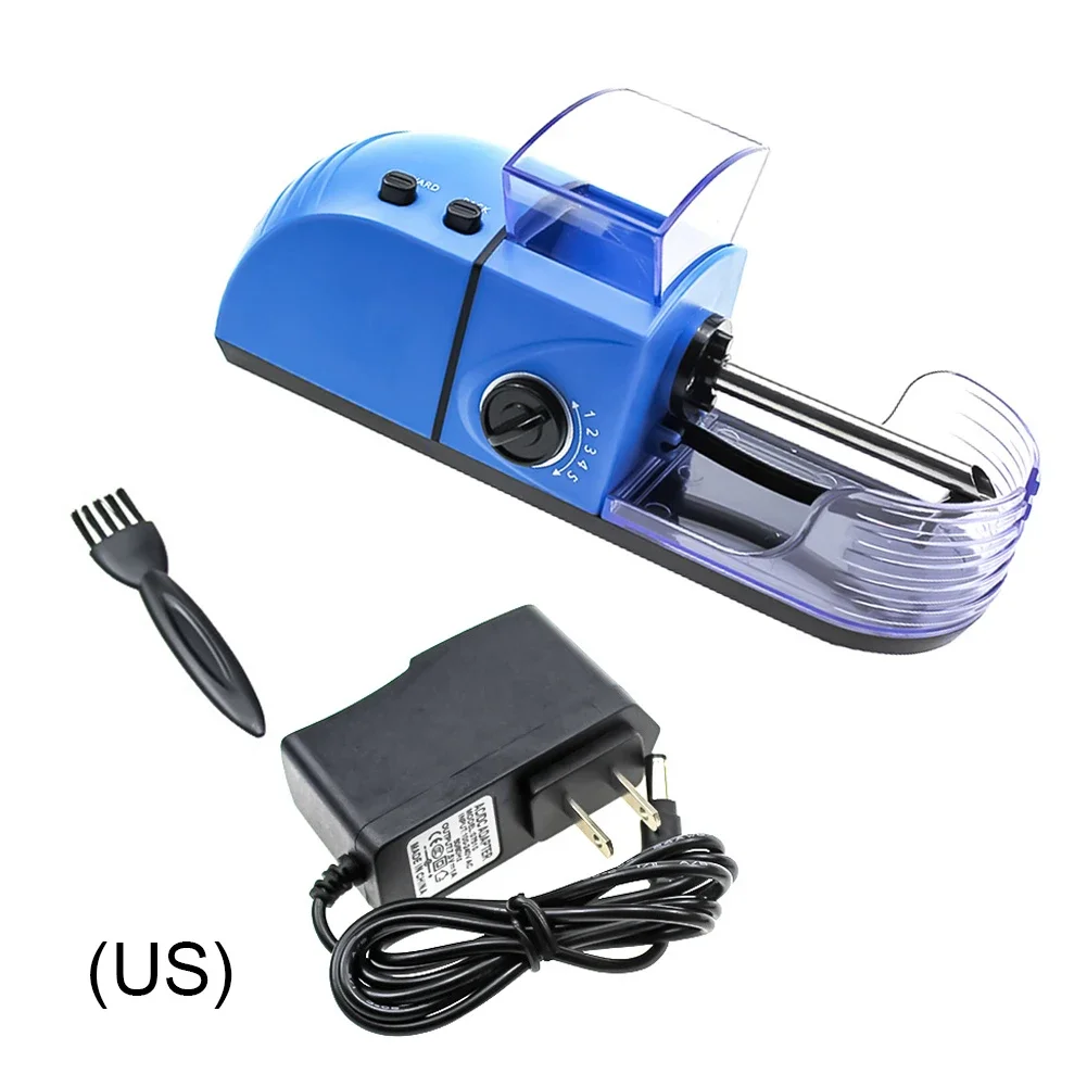 Portable Cigarette Rolling Machine Tobacco Roller Injector Maker Electric Automatic EU US Plug Smoking Tool Smoking Accessories