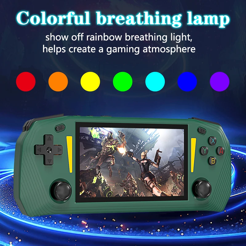 G33 Retro Portable Handheld Game Console 4.3-inch Screen 2500mAh Battery PSP/PS1 Compatible Arcade Gaming Controller_voghion.com