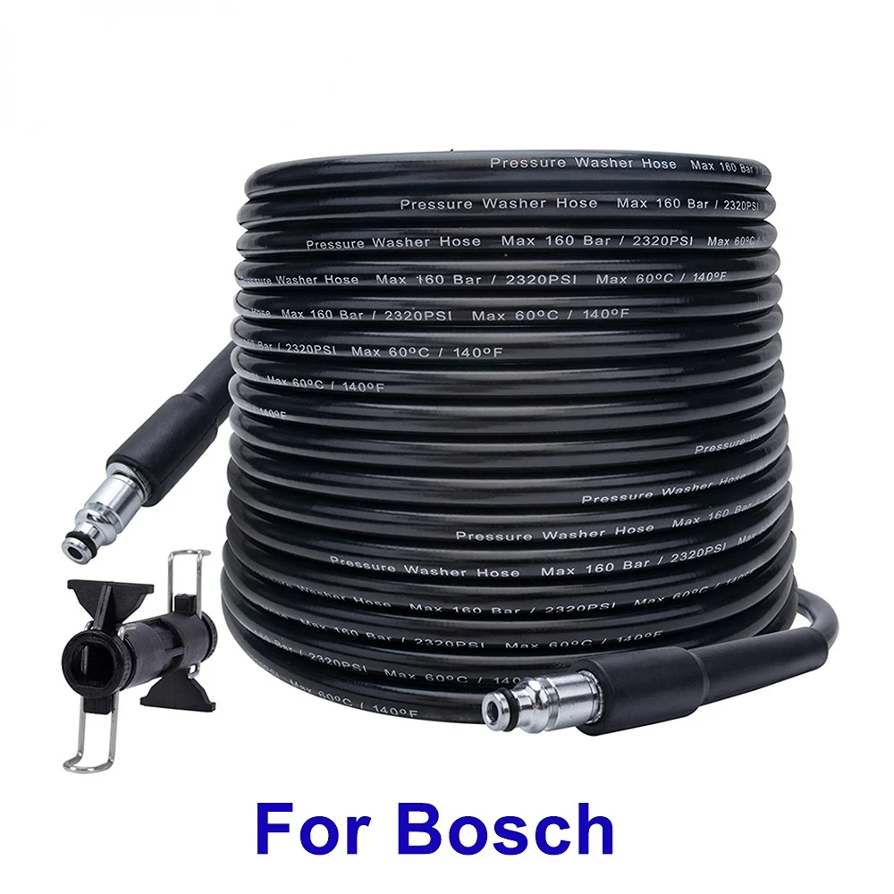 Tuyau d'extension pour nettoyeur haute pression Bosch/Black Decker, tuyau  pour livres d'eau haute, accessoires de lavage de voiture - AliExpress