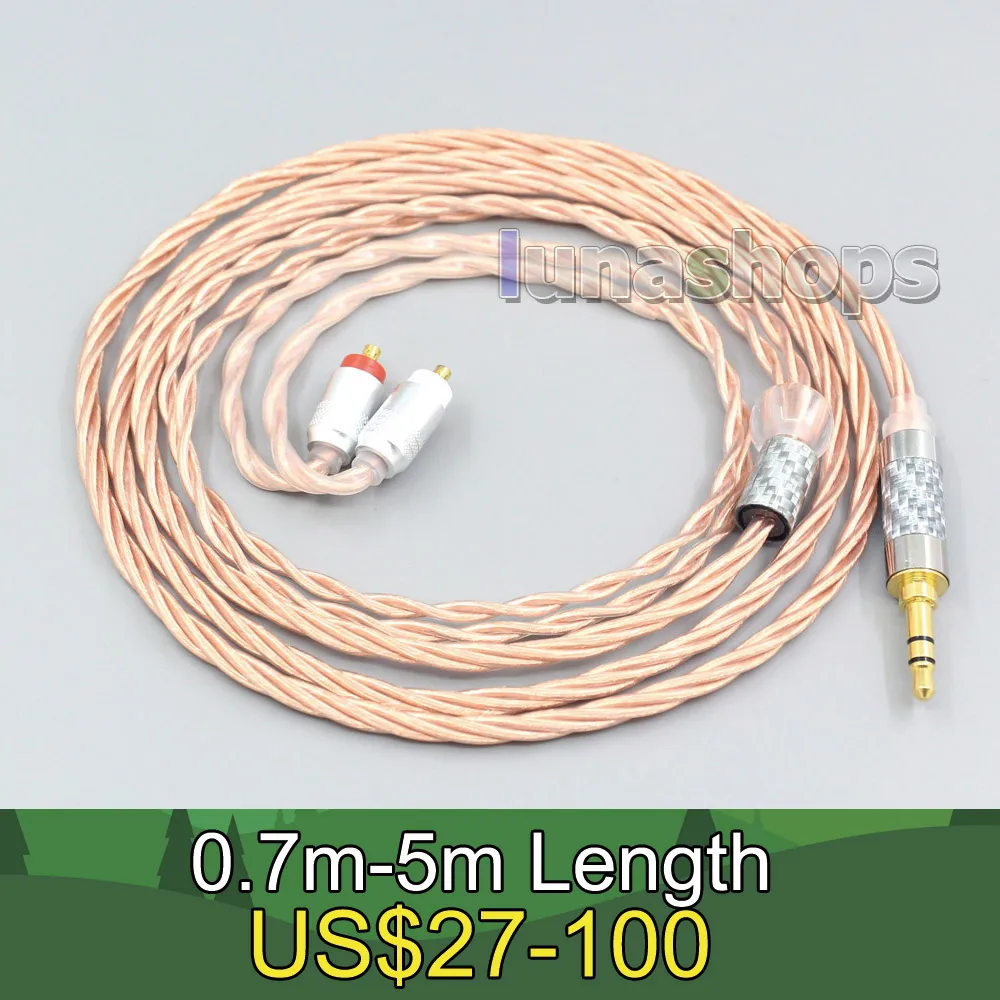 

Посеребренный OCC защитный коаксиальный кабель для наушников Sony IER-M7 IER-M9 LN007189