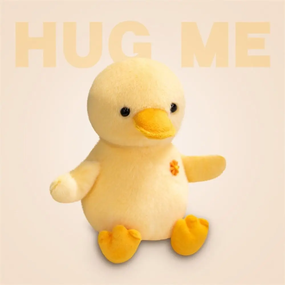 Comforting Sleep Simulation Yellow Chick Toys Soft Collection Hug Animal Stuffed Ins Comfortable Frog Stuffed Home Decor