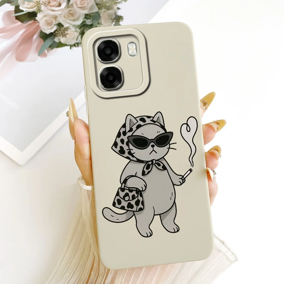 Luxury Fashion Cute Cartoon Painted Silicone Phone Case Cover