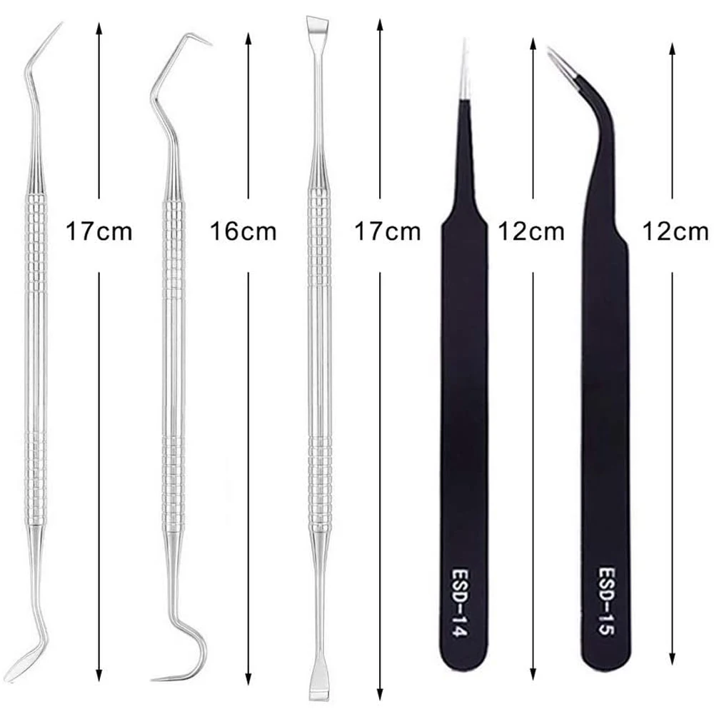Craft Weeding Tools Set Basic DIY Sewing Stitching Punch Carving Tool Kit Silhouettes Cameos Lettering Handmade