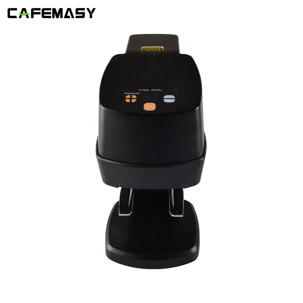 New Electric 58MM Coffee Tamper Machine Automatic Flat Press Grinder Coffee Bean Powder Weight Adjusting Espresso Coffee Press 6