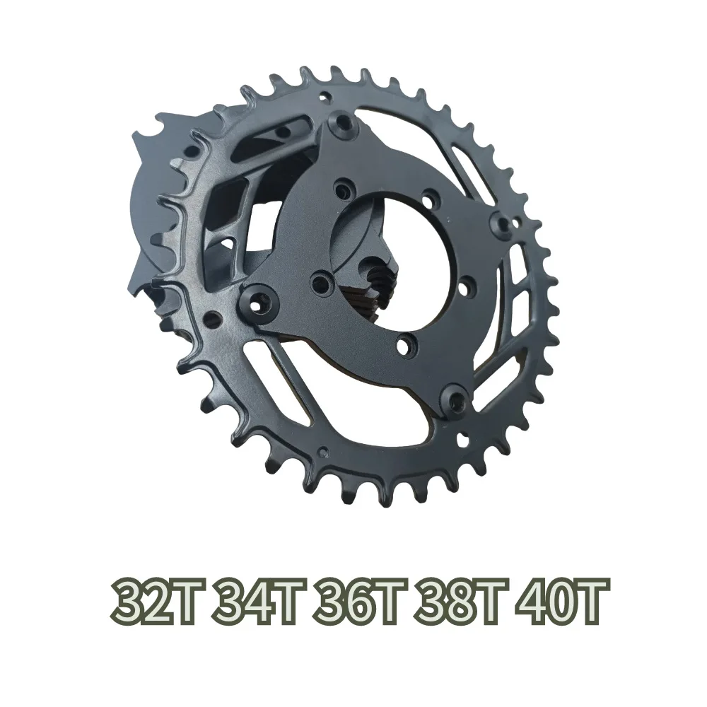 

104BCD Chainring Adapter Spider Converter For Bafang BBS01 BBS02 G340 34/36/38/40T Chain Ring Electric BicycleAccessories
