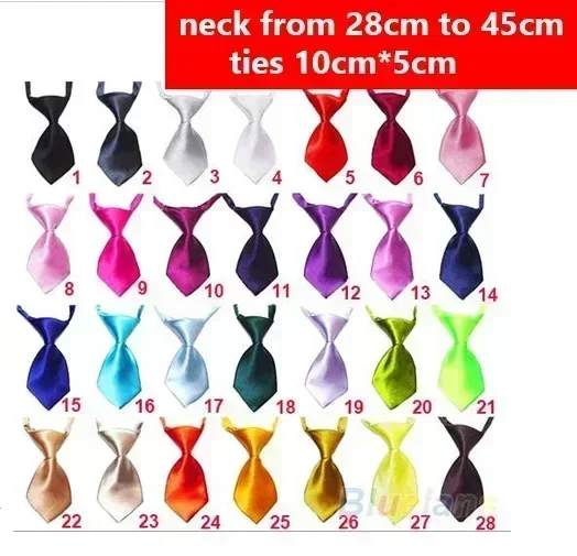 30/50/100pcs Dog Neckties For Valentine's Dogs Bowties/Tie Small Dogs Pets  Bow Tie Regular Necktie For Small Dogs Cats 6