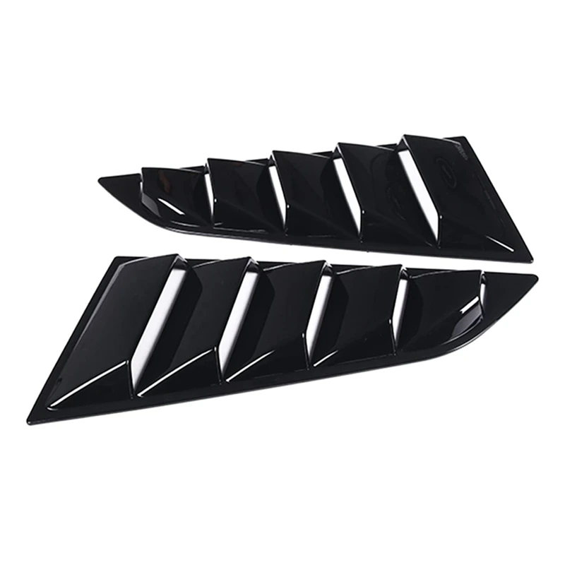 

Автомобильные задние боковые оконные жалюзи для Chevrolet Corvette C7 2014-2019 треугольные оконные стеклянные жалюзи
