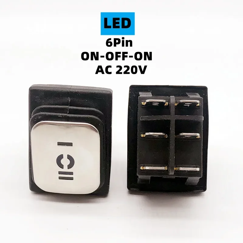 1pcs blue ON-OFF-ON