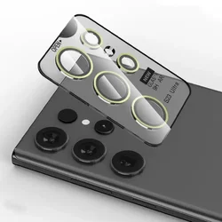 Premium Tempered Glass Lens Protector for Enhanced Camera Protection (Light green)
