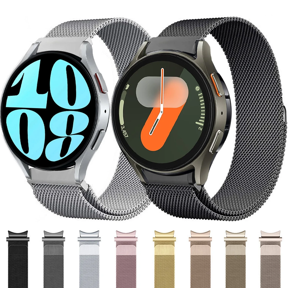 Sleek Magnetic Loop Strap – No Gaps Metal Bracelet