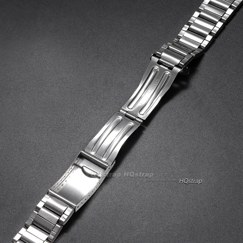 Sleek Stainless Steel Universal Watch Band Bracelet