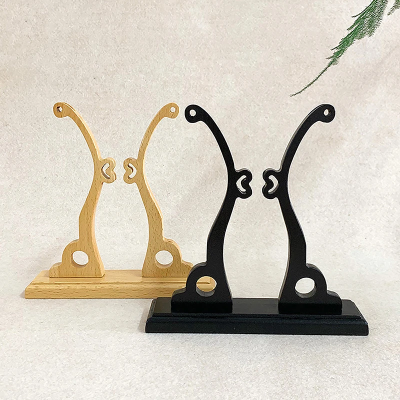 1pc Fan Stand Display Base Holder Circular Fan Display Stand Home Decor Support Bride Wedding Base Fan Display Stand