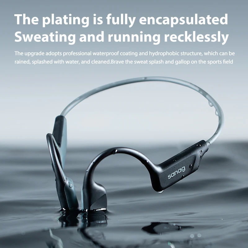 รูปสินค้า หูฟังเสียงชัด Bone Conduction 16 ชม. กันน้ำ IPX5