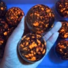 Natural crystal Yooperlite Sphere Crystal Stone Chakra Ball Energy Wicca Flame Stone Reiki Healing Spiritual Witchcraft Gift 2