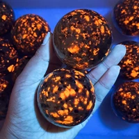Natural crystal Yooperlite Sphere Crystal Stone Chakra Ball Energy Wicca Flame Stone Reiki Healing Spiritual Witchcraft Gift 2