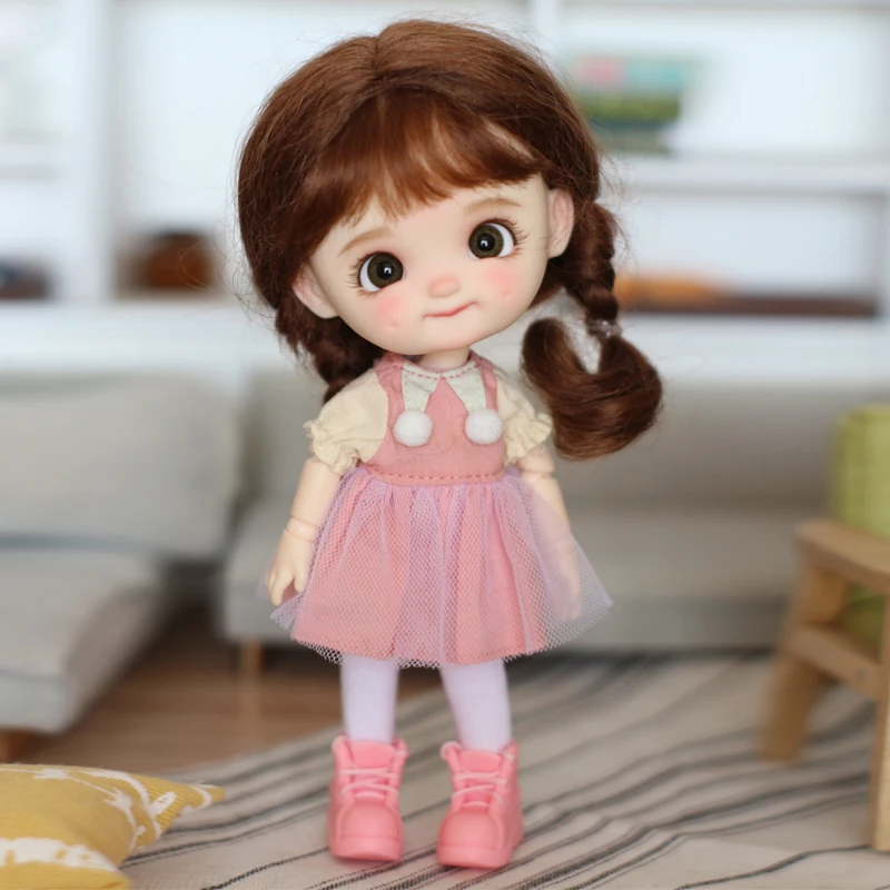 sto doll Dimple BJDドール STODOLL Makeup Doll Head Eggs Dimple, Smile 1/12 1/8bjd Doll