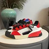 Unisex Round Toe Genuine Leather Sneakers Mixed Colors Mens Flat Breathable Lace Up Casual Shoes Spring Male Sneakers 35-46 5