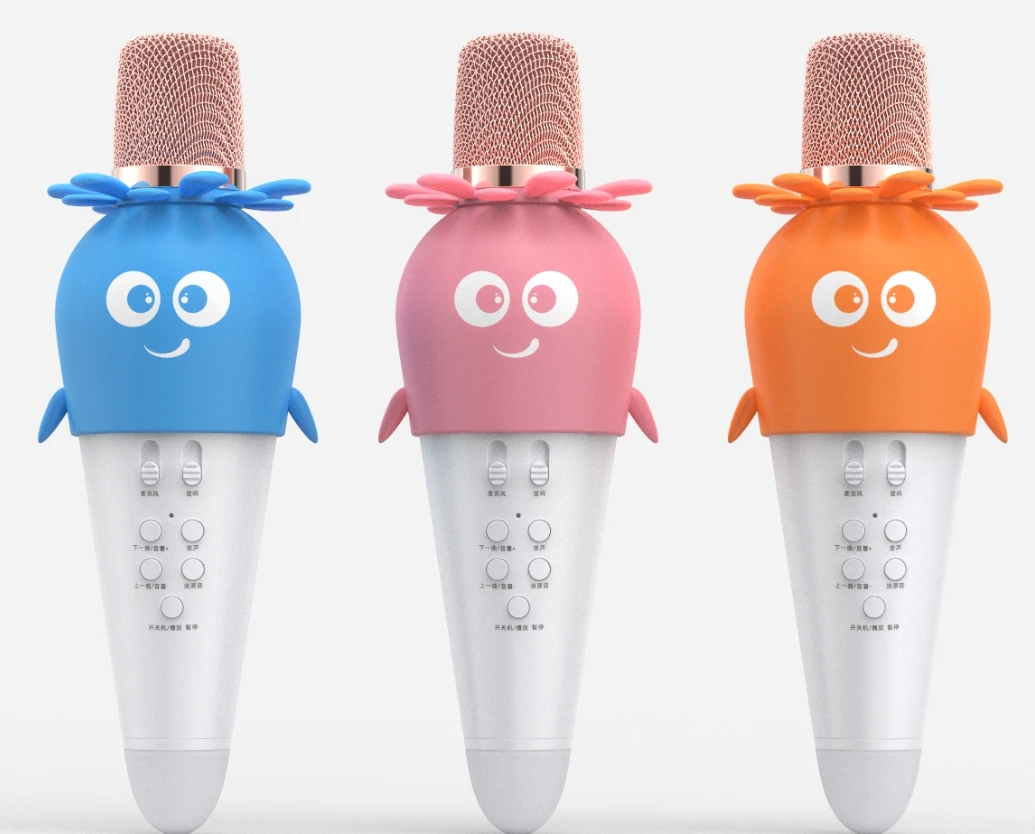 

K5 милый Портативный беспроводной Bluetooth караоке микрофон динамический микрофон для любителей музыки детей