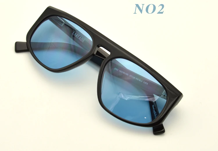 Robert Downey Sonnenbrille mit gelben Gläsern, Nachtsicht-Fahrradbrille für Männer, handgefertigte Acetat-Übergroße Fahrbrille – Detail 8