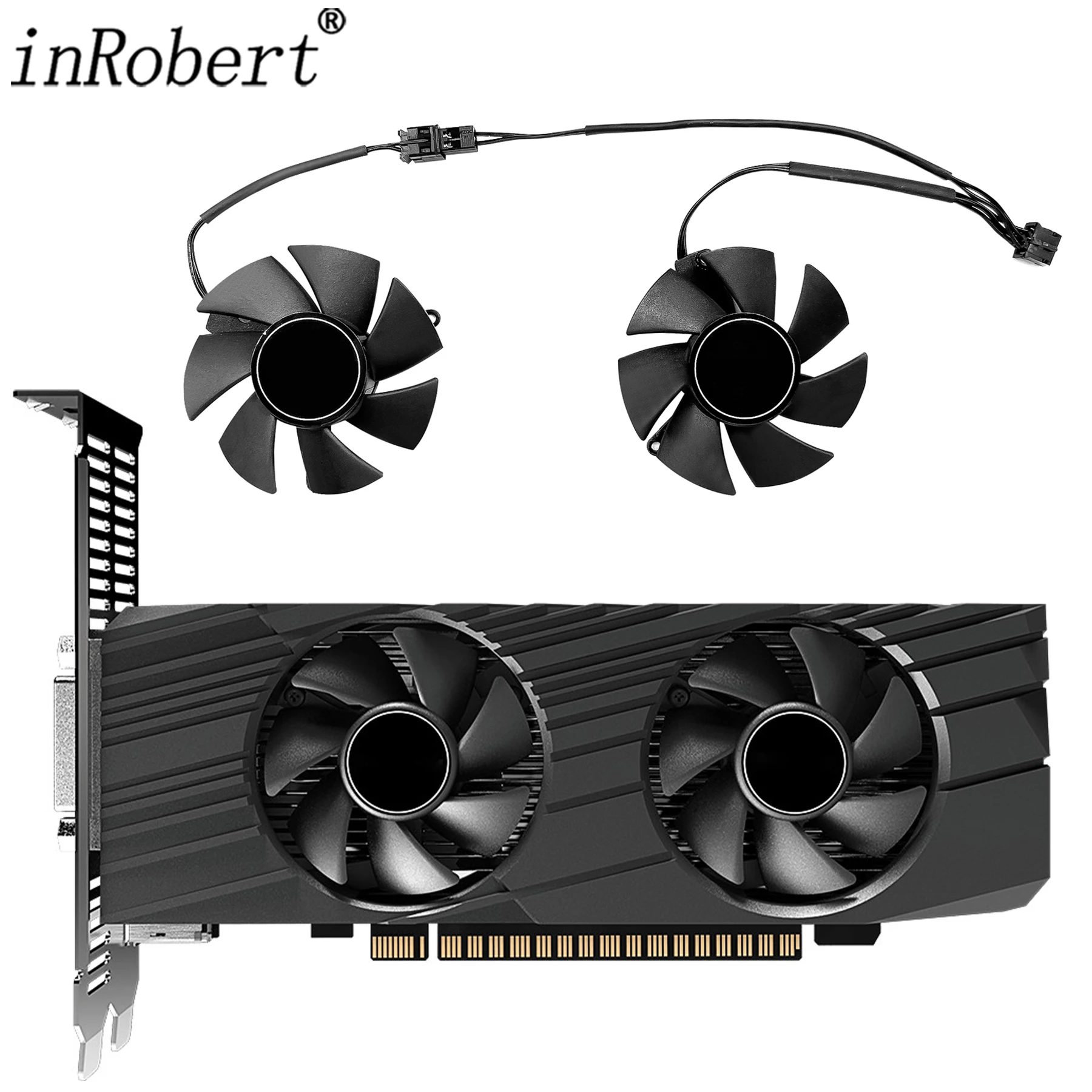 46Mm Fs1250-S2053A Gtx1650 Gtx1630 Ventola Per Scheda Video Per Gigabyte Gtx 1650 1630 Raffreddamento Della Scheda Grafica