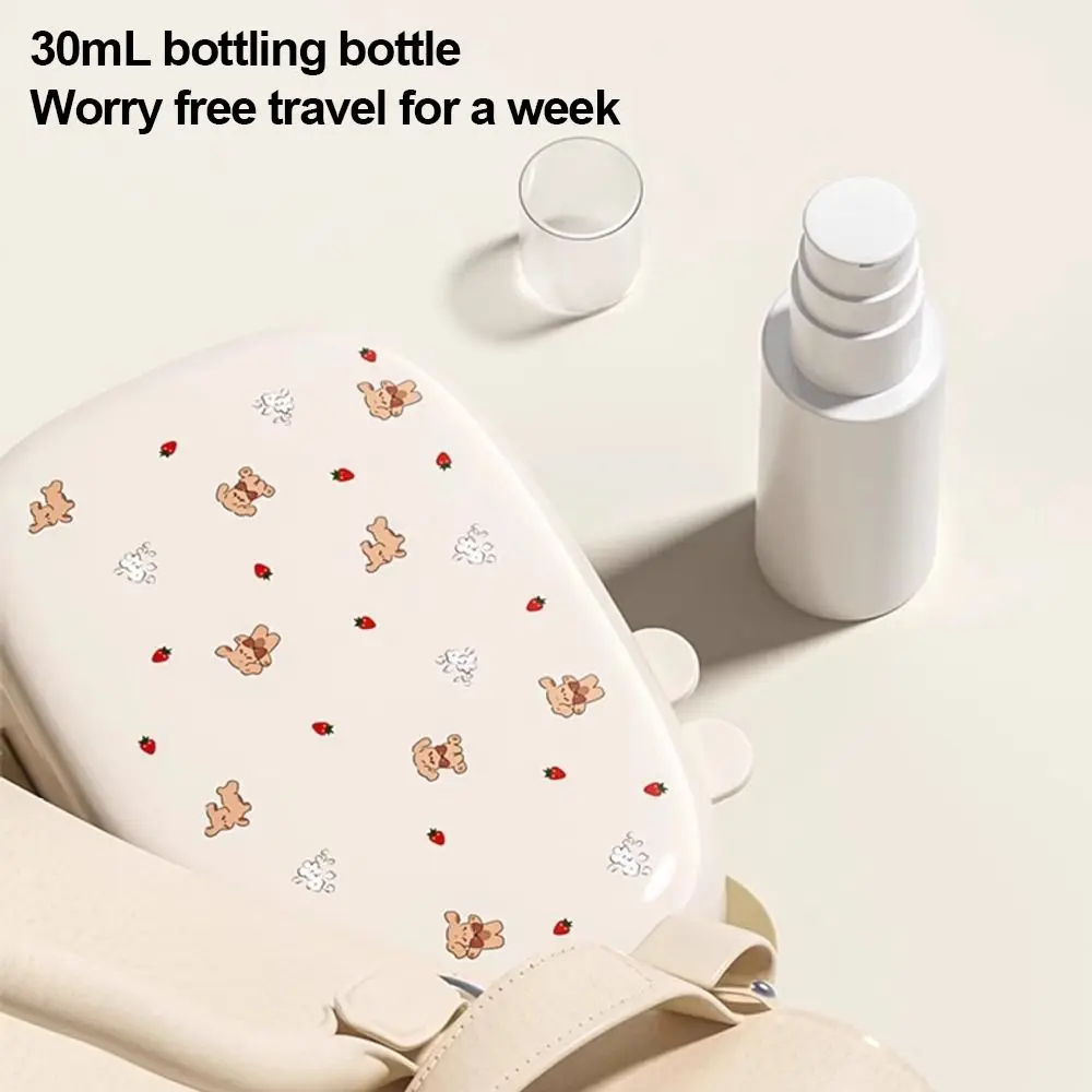 6 in 1 Bottle Cleaning Set with Storage Box Safe Travel Bottle Brush Multi-Functional Silicone Sponge Cleaning Kit