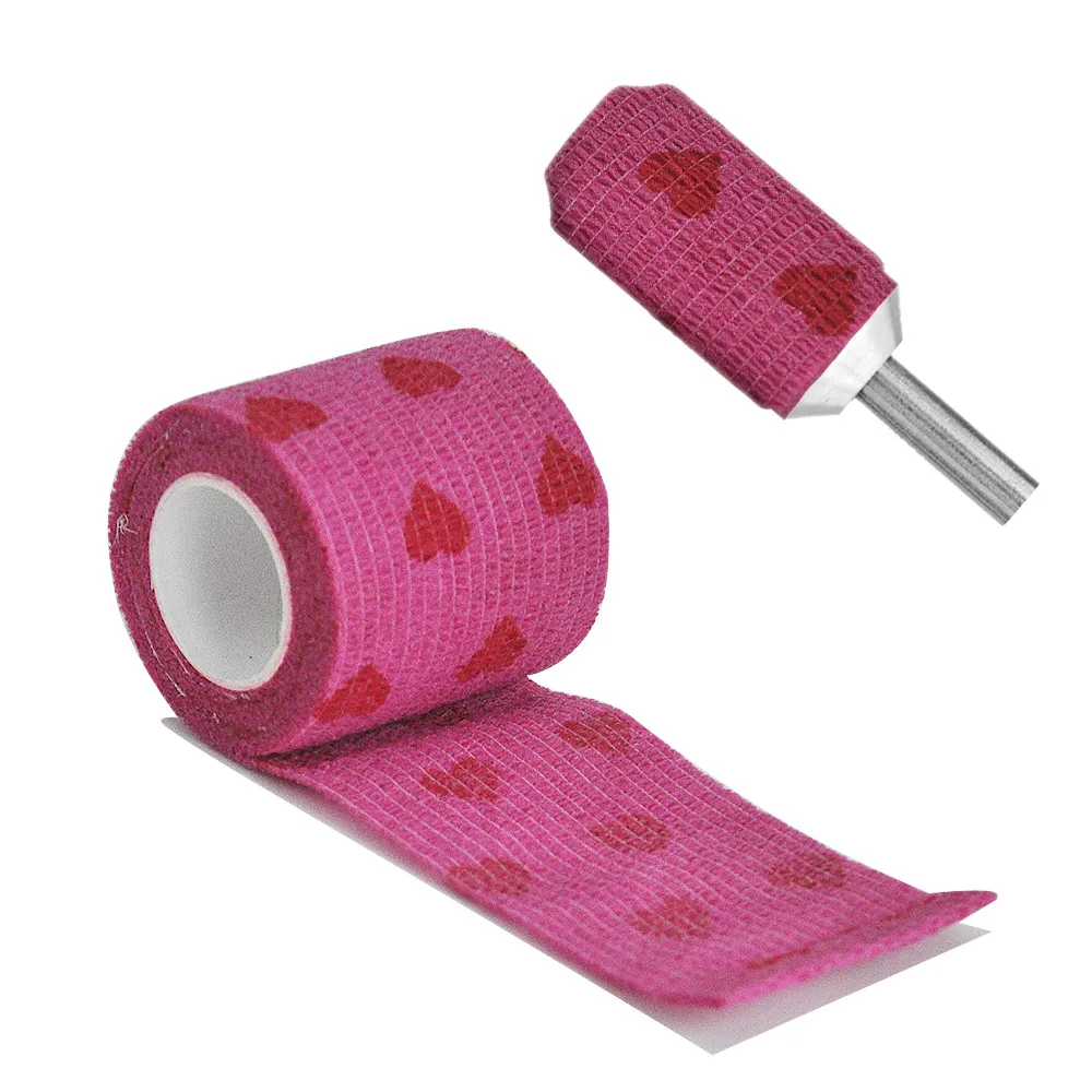 Tattoo Grip Bandage Cover Wraps Tapes Non-woven Waterproof Pet Self Adhesive Finger Wrist Protection Tattoo Accessories