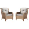 Patio Furniture Chairs Outdoor Chair High Back and Deep Seating for Deck Porch Balcony Backyard, Garden Sofas 3