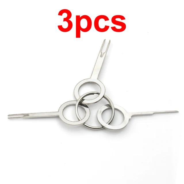 Car Terminal Tools 11PCS Automotive Plug Terminal Removal Tool Car Electrical Wire Crimp Connector Pin Extractor Kit Key Pin Removal Tool